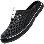 Pantofole larghezza E nere numero 38 antiscivolo per l'estate da viaggio per Uomo Saguaro 