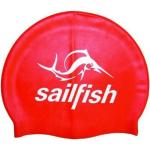 Cuffie rosse in silicone nuoto Sailfish 