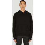 Saint Laurent Distressed Hooded Sweatshirt - Man Sweatshirts Black S