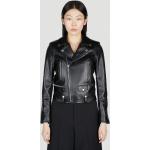Accessori moda neri XS di pelle con interno pelliccia per Donna Saint Laurent Paris 