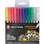 Sakura Gelly Roll Moonlight - Confezione da 12 penne gel fluorescenti