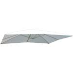 sal mar Telo Top di Copertura di Ricambio per ombrellone Senso 3x3 mt Bianco Made in Italy