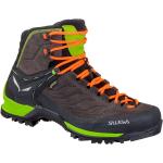 Salewa Mountain Trainer Mid Goretex Mountaineering Boots Nero EU 40 1/2 Uomo
