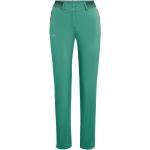 Pantaloni sportivi casual verdi XS softshell per Donna Salewa Pedroc 