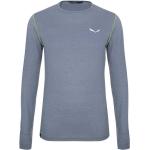 Salewa Pedroc Alpine Wool Long Sleeve T-shirt Blu L Uomo