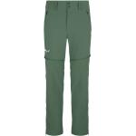 Pantaloni scontati verdi XXL taglie comode softshell sostenibili traspiranti per l'estate da trekking per Uomo Salewa 
