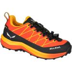 Scarpe larghezza E arancioni numero 36 di gomma con stringhe traspiranti trail running per bambini Salewa Wildfire 