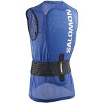 Salomon Flexcell Pro Vest, Protezione Schiena Sni Snowboard MTN Unisex: Protezione Adattabile, Traspirabilità, e Facile da Regolare, Blu, XL