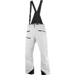 Pantaloni bianchi XL da sci per Uomo Salomon Outlaw 