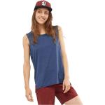 Salomon Outline Summer Sleeveless T-shirt Blu XS Donna