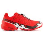 Salomon Scarpe Speedcross 6 Gtx Trail Running Gore-Tex® - Uk 7.5 - Fiery Red-Black-White