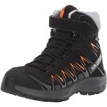 Scarpe larghezza E scontate nere numero 34 impermeabili per l'inverno da escursionismo per bambini Salomon XA Pro 3D 