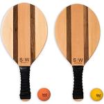Racchette nere di legno ping pong 