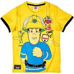 Sam il Pompiere T-Shirt Salvare Taglia 98-128 | Bambini Shirt, T-Shirt 86-164:110, Colore:Giallo