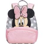 Valigie e borse scontate rosa in poliestere con glitter con inserti riflettenti da viaggio per Donna Samsonite Disney 