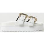 Sandali bassi larghezza E bianchi numero 40 per Donna Versace Jeans 
