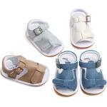 Sandali estivi blu di gomma antiscivolo per neonato 