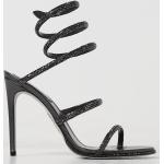 Sandali gioiello larghezza E neri numero 36 di pelle per Donna René Caovilla 