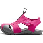 Scarpe estive larghezza E casual rosa numero 17 di pelle chiusura velcro per neonato Nike Sunray Protect 2 