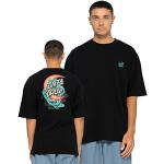 Magliette & T-shirt stampate nere XL di cotone per Uomo Santa Cruz 