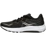 Saucony Women's Omni 20 Running Shoe, Black/White, 7.5