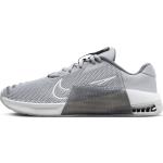 Scarpe sportive larghezza E scontate grigie numero 48,5 con stringhe traspiranti per Uomo Nike Metcon 