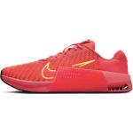 Scarpe sportive larghezza E rosse numero 47 con stringhe traspiranti per Uomo Nike Metcon 