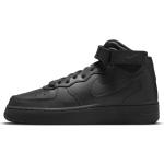 Scarpe larghezza E classiche nere numero 40 di pelle da basket Nike Air Force 1 Mid 