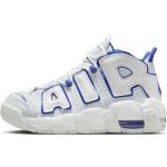 Calzature vintage bianche numero 37,5 in similpelle per bambino Nike Air More Uptempo 