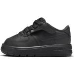 Sneakers basse larghezza E casual nere numero 17 chiusura velcro per neonato Nike 