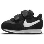 Scarpe larghezza E scontate casual nere numero 21 in pelle di camoscio chiusura velcro da running per bambino Nike 