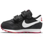 Scarpe larghezza E casual nere numero 23,5 in pelle di camoscio chiusura velcro da running per bambino Nike 