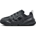 Sneakers larghezza E scontate casual grigie numero 36,5 in pelle di camoscio per Donna Nike Tech 