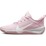 Scarpe larghezza E rosa in mesh traspiranti da basket per bambini Nike 