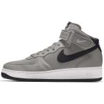 Sneakers alte larghezza E classiche grigie numero 38,5 di tela per Uomo Nike Air Force 1 Mid 
