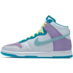 Scarpa personalizzabile Nike Dunk High By You - Donna - Blu
