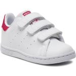 Sneakers basse bianche numero 22 in similpelle per bambini adidas 
