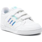 Sneakers scontate bianche numero 27 in similpelle per bambini adidas 