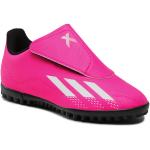 Scarpe scontate rosa in similpelle da calcio per Donna adidas 