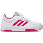 Sneakers basse scontate bianche numero 33 in similpelle per bambini adidas 