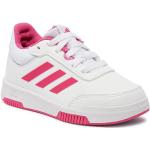 Sneakers basse bianche numero 34 in similpelle per bambini adidas 