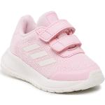 Sneakers basse rosa numero 25 per bambini adidas 