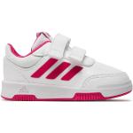Sneakers basse scontate bianche numero 20 in similpelle per bambini adidas 