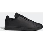 Sneakers stringate nere numero 40,5 di gomma con stringhe per Donna adidas Advantage 