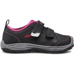 Sneakers scontate nere numero 38 in similpelle per Donna Keen 