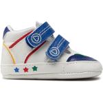 Sneakers scontate bianche numero 16 in similpelle per bambini Mayoral 