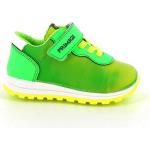 Sneakers larghezza E verdi di pelle per bambino Primigi 