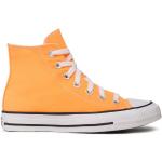 Sneakers basse scontate arancioni per Donna Converse 