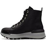 Sneakers larghezza B casual nere numero 36 in poliestere con stringhe platform per Donna Liu Jo Jeans 