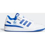 Sneakers basse larghezza E blu reale numero 41,5 di pelle con stringhe per Donna adidas Forum 
